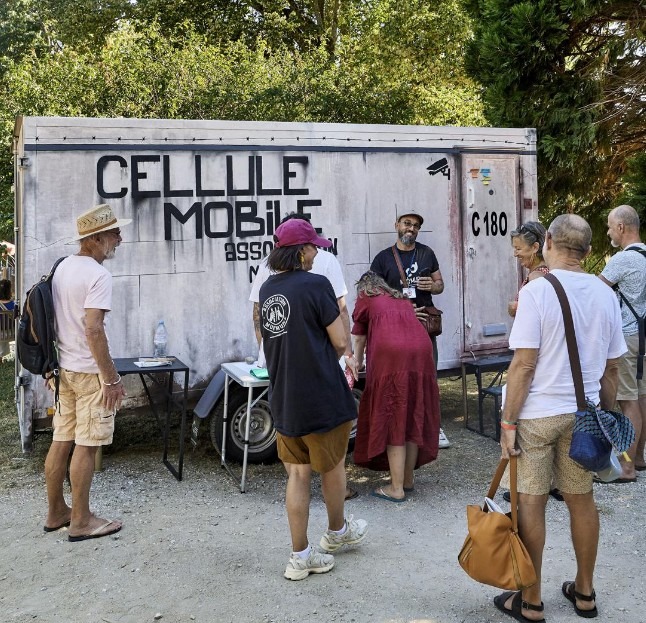 Cellule mobile de Yannick Deslandes