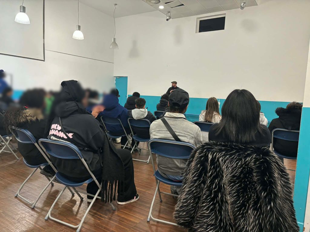 intervention Yannick Deslandes Centre social Dulcie September