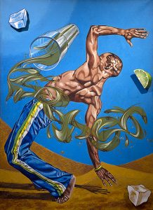 Œuvre Velocity de l'artiste Amadi (Hamadi Guella)