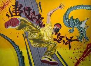 Œuvre Velocity de l'artiste Amadi (Hamadi Guella)