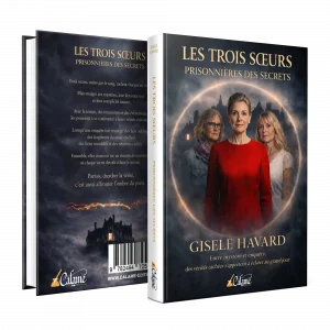 Mockup livre - Les Trois Soeurs Prisonnières Des Secrets - Calame Éditions